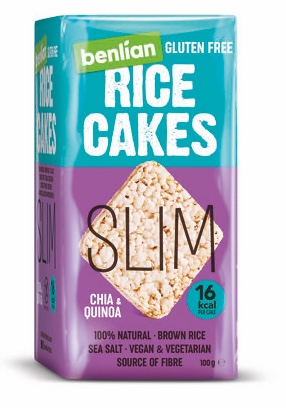 Benlian Rice cake chia & quinoa 100g Slim